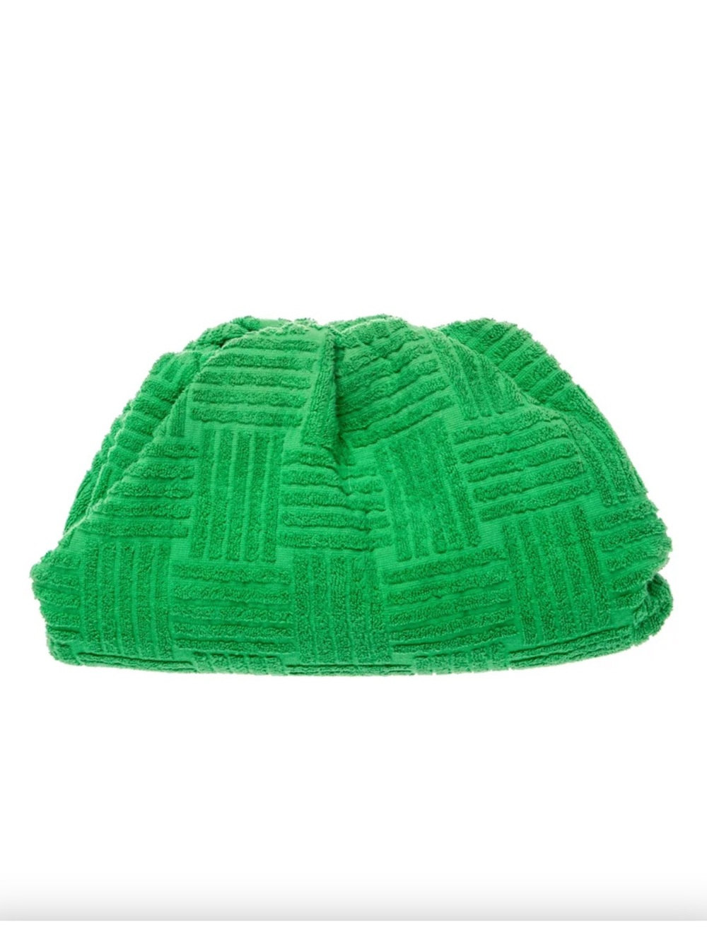 Green Textured Clutch Bag - Women's Accessory